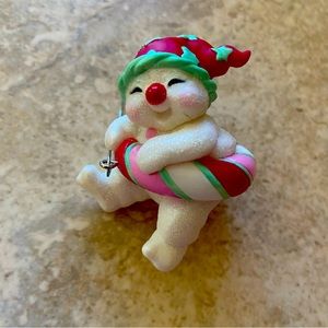 Hallmark Limited Edition Baby Snowman Ornament